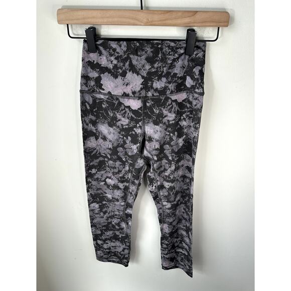 Lululemon Align High-Rise Crop 21" Size 4 Multicolored Nulu - Picture 5 of 7